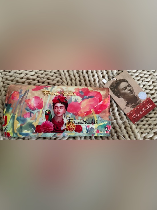 Frida Kahlo Handbags - Frida Kahlo Floral Art Wallet - Multicolor